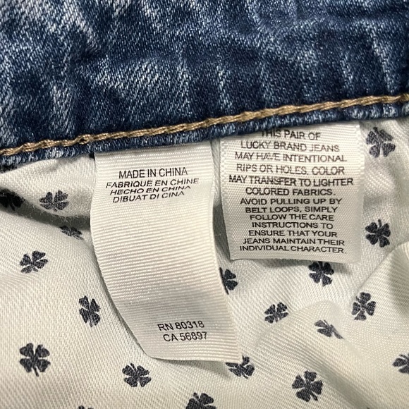 Straight Leg Lucky Jeans—Like New - Picture 10 of 12